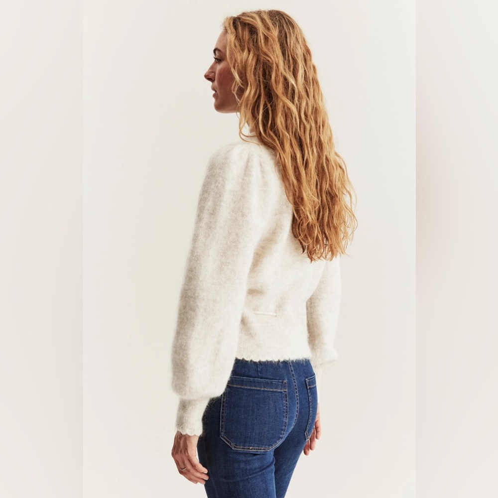 My Story Plush Open-Front Cardigan - Light Blush Pink